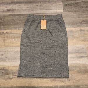 Sabo Luxe Knit Pencil Skirt Medium